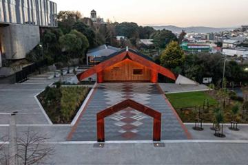 Te Rau Karamu Marae wins prestigious Purple Pin in Best Design Awards