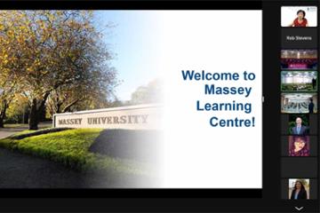 Offshore learning centre students welcomed in online orientation